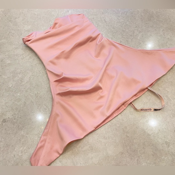 House of CB Jasmine Dress Rose Pink Draped Strapless
Corset Size M - Picture 4 of 16